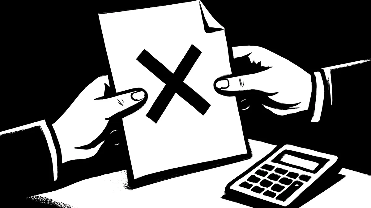 Calculadora de rescisão trabalhista — ilustração simbolizando o cálculo das verbas rescisórias