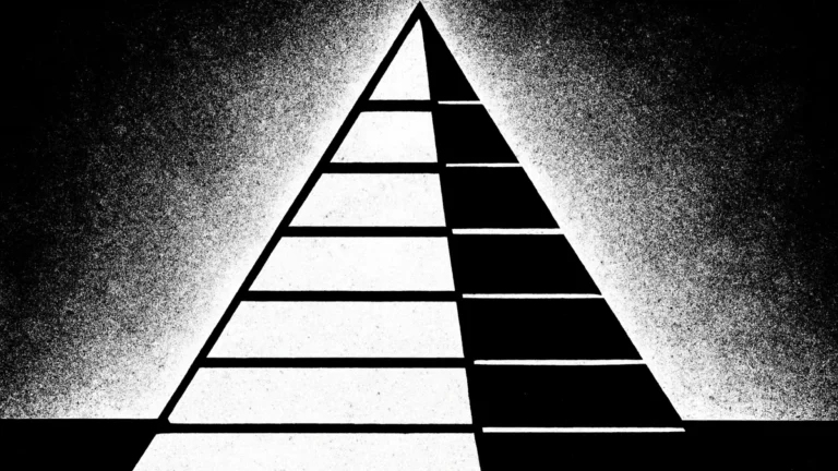 Hierarquia das normas — ilustração simbolizando a pirâmide de Kelsen