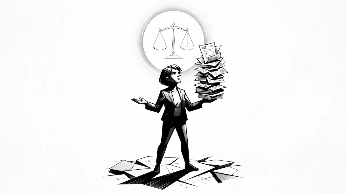 Ilustração minimalista simbolizando superendividamento e a Lei 14.181/21