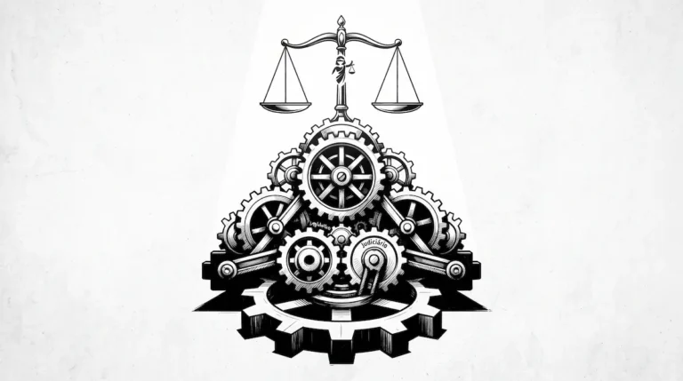 Poderes administrativos: ilustração conceitual da hierarquia e autoridade da Administração Pública