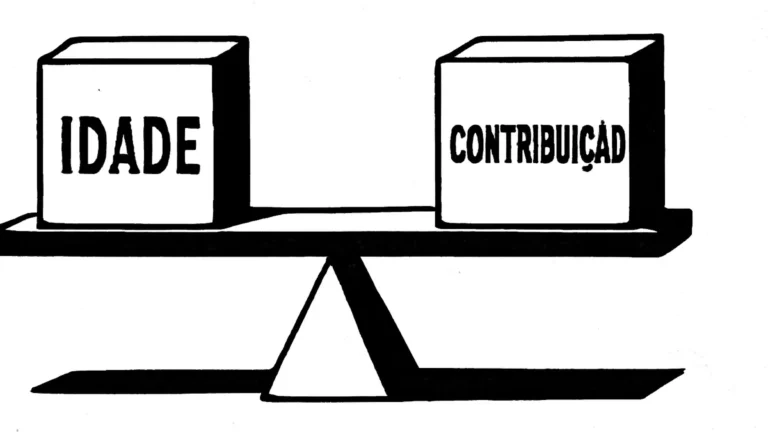 Ilustração simbolizando a soma de idade e tempo de contribuição na calculadora da regra de pontos
